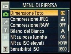 4 L A REFLEX DIGITALE Premendo il pulsante qualità QUAL e ruotando la ghiera secondaria (regolazione diaframma), sul pannello di controllo Buffer di memoria appariranno i simboli L (large), M