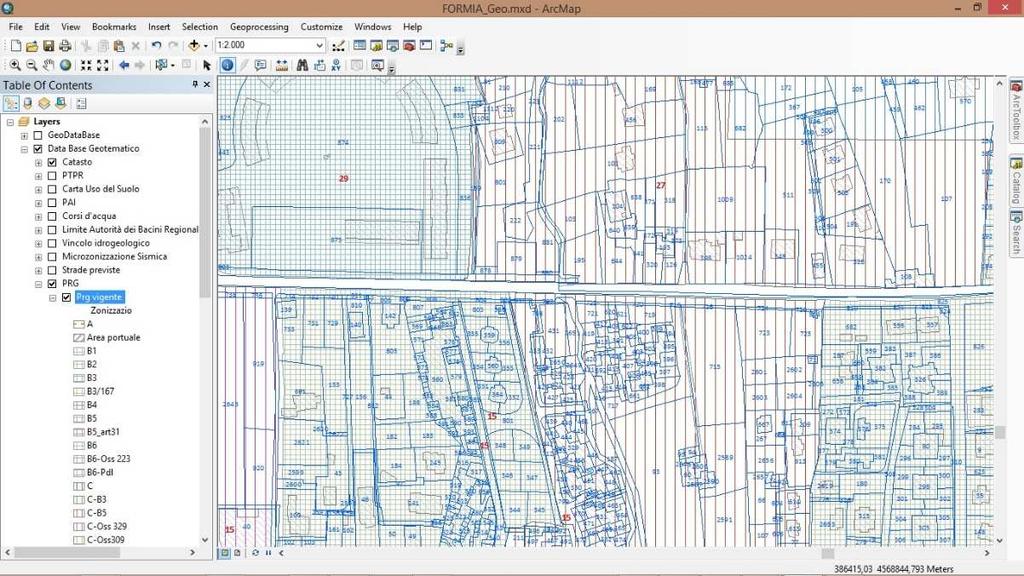 Formia Smart City: il sottosistema rilievo aereo e aggiornamento cartografico