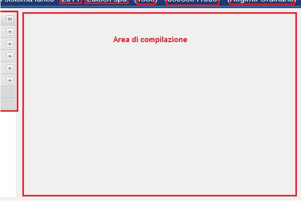 L intero menù di navigazione può essere nascosto premendo il pulsante << o mostrato premendo il pulsante >>. 3.