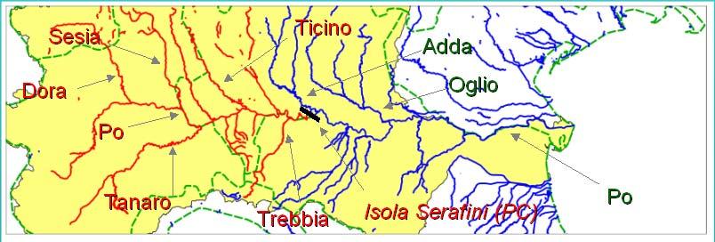 Fino al secolo scorso le Cheppie raggiungevano il nostro territorio rio oggi non