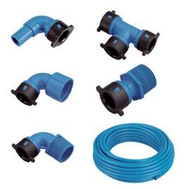 BLU-LOCK Raccordi per giunti snodati Fittings for articulated joints ELETTROVALVOLE E ACCESSORI SOLENOID VALVES AND ACCESSORIES CODE PACK BOX Gomito / Elbow ½ M - Blu-Lock Gomito / Elbow ¾ M -