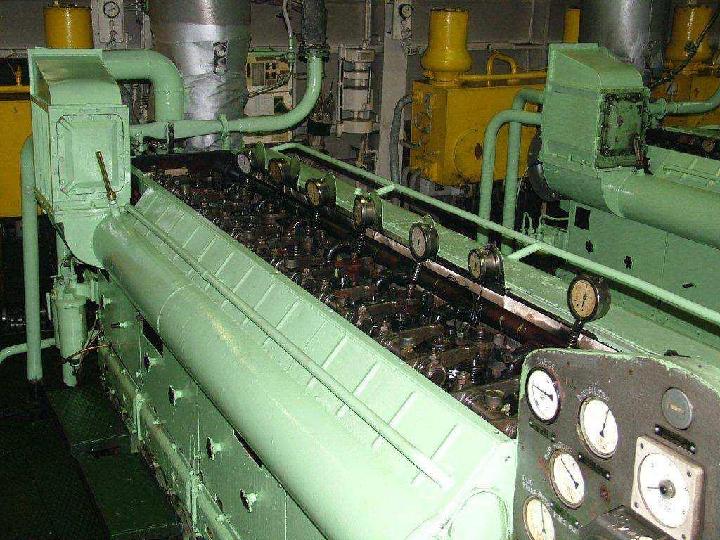 Piano di lavoro e sua esecuzione. La nave ha quattro generatori diesel da 500 KW. Normalmente sono in funzione solo due dei quattro generatori. Il giorno della prova erano in funzione i motori 3 e 4.