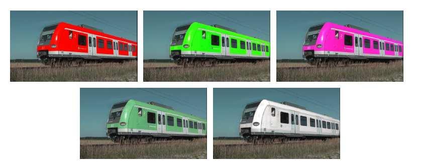 Moving trains Menzel, Haufe, Fastl: Colour-influences on loudness judgements. Proc.
