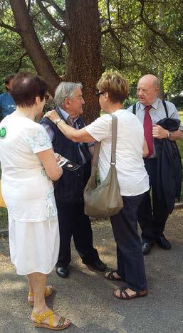 a passeggio per le strutture dell ex Maddalena