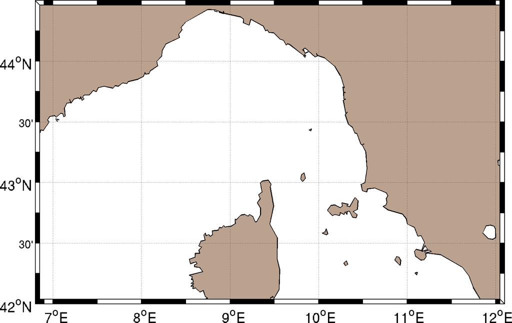 Modello Rilocabile (2) Harvard Ocean Prediction System: HOPS HOPS Code - Superficie libera Risoluzione orizzontale: 1