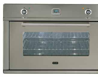 FORNO BUILT-IN WINDOW 900W MODULO 90 80 80 585 596 585 860 860 80 854 560 896 550 22 Isolamento ad alta densità Ventilazione tangenziale di raffreddamento Luce interna Girarrosto trasversale Porta