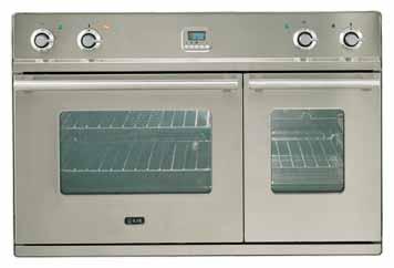 FORNO BUILT-IN WINDOW D900W MODULO 90 80 80 585 596 585 860 860 80 854 560 896 550 22 FORNO PRINCIPALE SX: Isolamento ad alta densità Ventilazione tangenziale di raffreddamento Luce interna Porta