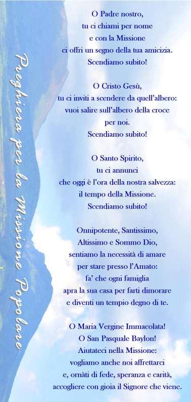 lunedì 25 martedì 26 mercoledì 27 giovedì 28 venerdì 01 marzo Giorno del perdono sabato 02 marzo ore 19,00 ore 20.