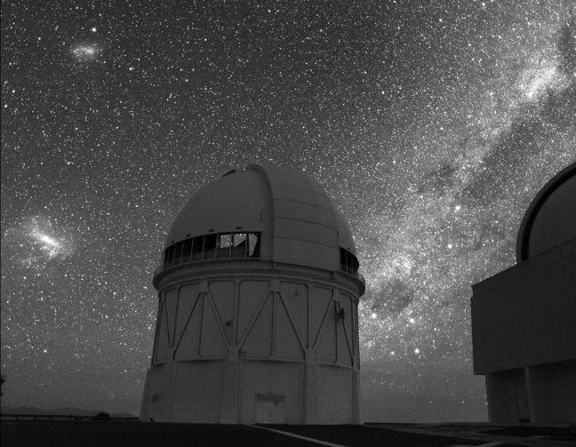 I telescopi ottici di Cerro Tololo (Cile).