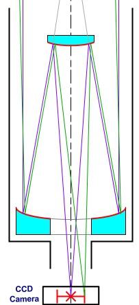 sulle celle (pixel) della camera CCD e convertiti in