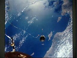 Avendo raggiunto l altezza orbitale di 800km la Gemini 11 fu in grado di produrre le prime immagini nelle quali la Terra era