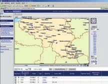 Posizione flotta Grazie alla lista macchine potete