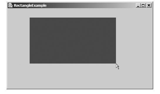 268 Capitolo 16. Il disegno in Java public void paintcomponent(graphics g) { int x = Math.min(corner1.x,corner2.x); int y = Math.min(corner1.y,corner2.y); int width = Math.abs(corner1.x - corner2.