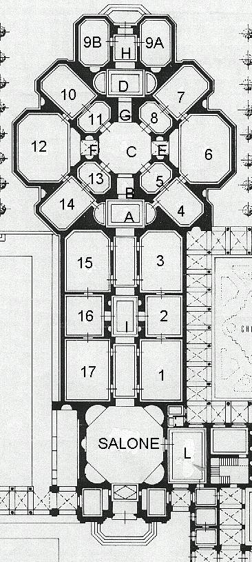 1 Pittori emiliani 2 Pittori toscani 3 Pittori piemontesi 4 Fontanesi 5 Bianco e nero di Fontanesi 6 Pittori lombardi 7 Ultimi lombardi 8 Scapigliatura 9A Artisti del 900 9B Bruzzi 10 Mancini e