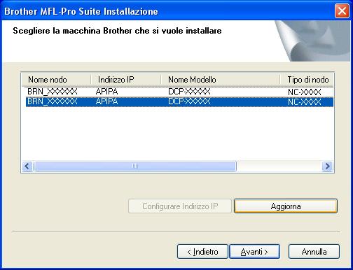 12 Quando viene visualizzata la finestra del Contratto di licenza software di Brother MFL-Pro Suite, fare clic su Sì per accettare i termini del Contratto di licenza software.