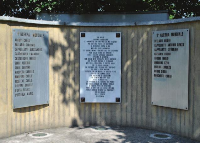 Senna Comasco 36 - Monumento ai caduti Il monumento ai caduti di Senna (realizzato negli anni
