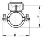 Punti fi ssi Punto fisso Tipo A (a saldare) 3a Punto fi sso Tipo A - montato Punto fi sso Tipo A con mensola Dati tecnici: Applicazioni: Tubi in Acciaio nero Materiale: Acciaio Numero di barre di