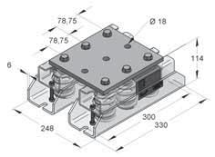 Articolo molla molle [N] [mm] [kg/pz] [pz] FL-700 Tipo 1 0-682 2 0-26,5 3,00 1 07919007 FL-1000 Tipo 1 0-1023 3 0-26,5 3,10 1 07919010 FL-2300 Tipo 2 0-2204 2 0-26,5 5,70 1