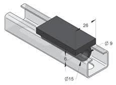 4102: B2 Conduttività termica ÖNORM 8 3800/T1: B1 in accordo a DIN 52613: 0,040 W/mk Tipo Dimensione Conf.