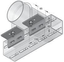 adm Dati Tecnici: Per profi lo tipo: XL 100, XL 120 e XL 200 Materiale: Acciaio Accessori richiesti: Bulloni di montaggio Tipo materiale: S235JR dentati, M12/40 Finitura: Pezzo zincato a caldo (fsv)