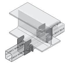 bulloni CENTUM : 120 Nm Finitura: Pezzo zincato a caldo (fsv) Accessori richiesti: 4 x bullone di montaggio dentato M12/40 Fattore di sicurezza: 1,54 2 x barra fi lettata M12 (Lunghezza = Larghezza