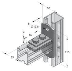 componenti se applicati in ambienti esterni sono fornibili anche con fi nitura Zinco-Nickel (Classe di corrosione C3 secondo ISO 9223). Tempi di consegna su richiesta!