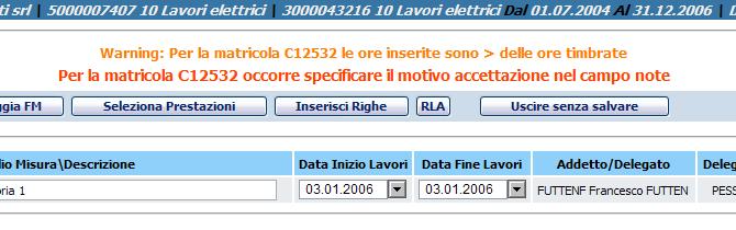 sottomettere all approvazione con Salva FM, il sistema proporrebbe questi messaggi: Il primo messaggio è solo un avviso che approfondiremo