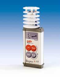 Sonda termoigrometrica via radio Sonda radio per la misura della temperatura con PT100 (Accuratezza 1/2 DIN) e umidità relativa.
