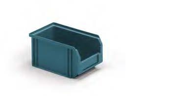 2. DIMENSIONI: 230/200x140x130 mm h LOTTO DA 54 PZ. COLORE BLU CONTENITORE ECOGREEN in polipropilene mis. 3A2.