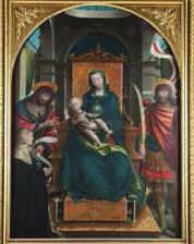Pala con la Madonna in trono, Palazzo Reale, Torino Re David, Galleria Sabauda, Torino 42 Amici della Fondazione Ordine Mauriziano Polittico di S.