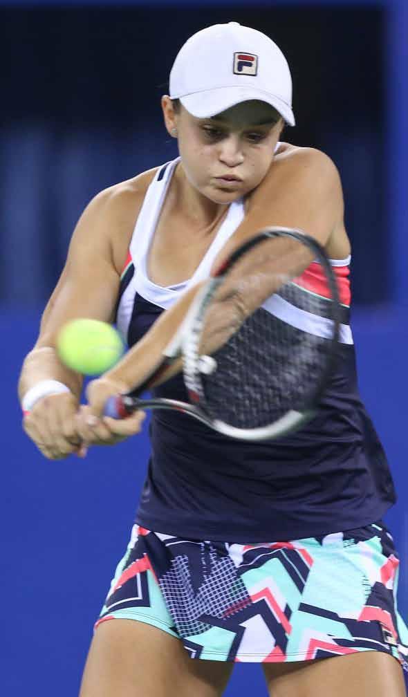 10 i numeri della settimana Barty, 248 posti più in su di Giorgio Spalluto foto Getty Images 248 le posizioni guadagnate in classifica da Ashleigh Barty (nella foto) che, in virtù della splendida