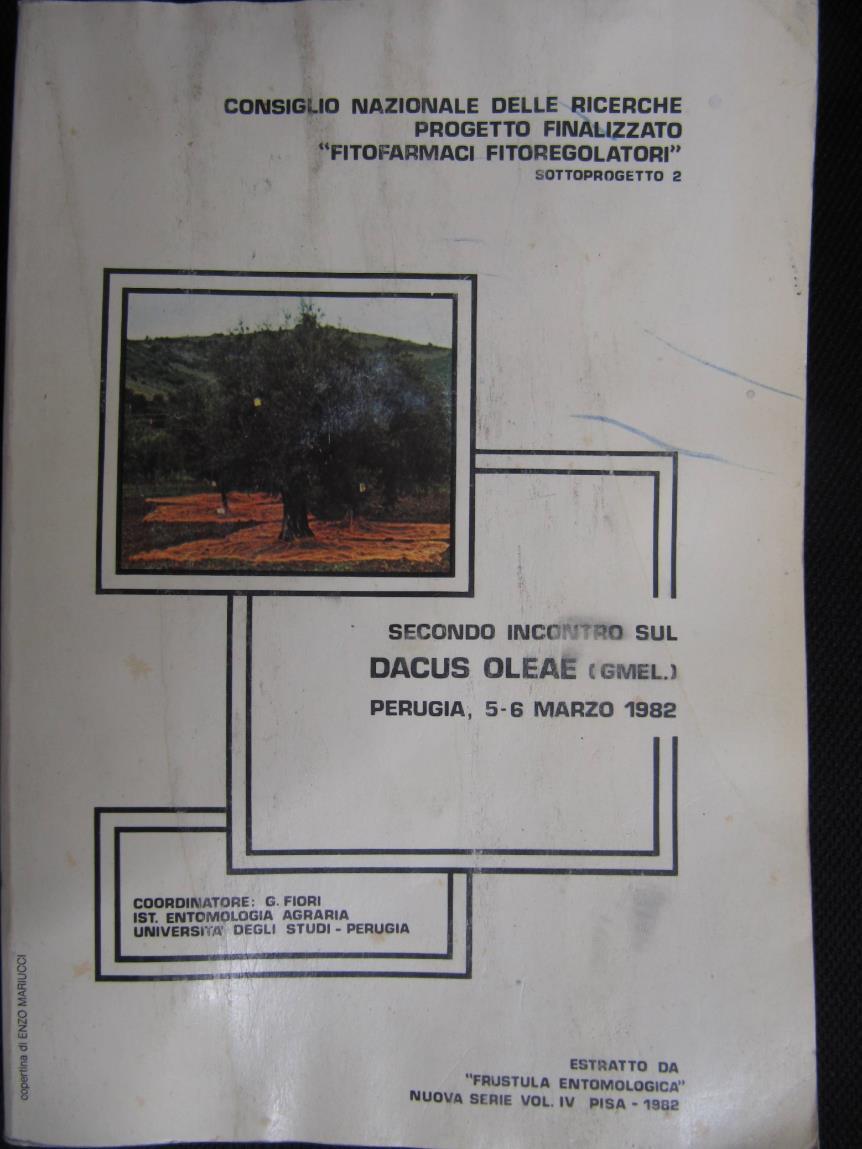 Anni 80 Autunno 1981 forte infestazione nei centri abitati e zone basse.