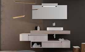 30 Descrizione Articoli MISURE (cm) Prezzo L H P Vela laminato appoggio 140 12 50 Lavabo appoggio SHUI Specchio filo lucido 140 56,7 Lampada led PLAY Base laterale 1 cassetto 99 22,5 50 Top per base