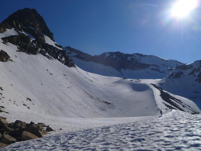 neve nel punto del rilievo) confermano il quadro descritto per quanto riguarda l altezza neve: il ghiacciaio del Lupo misura