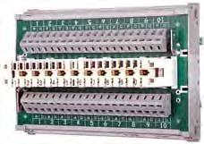 profilata, completa di striscia di sezionamento tipo 2/10, come morsetti a molla per la connessione variabile di fili. Adatta per l innesto di scaricatori DPL e DEHNrapid LSA.