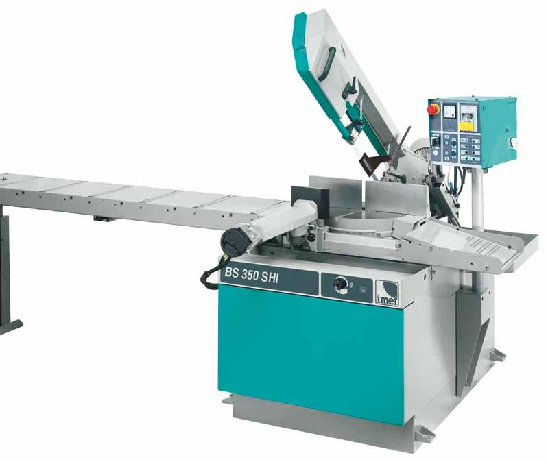 BS 350 SHI 01. OPTIONAL SEMIAUTOMATICA / SEMIAUTOMATIC PREMIUMline 16 02.