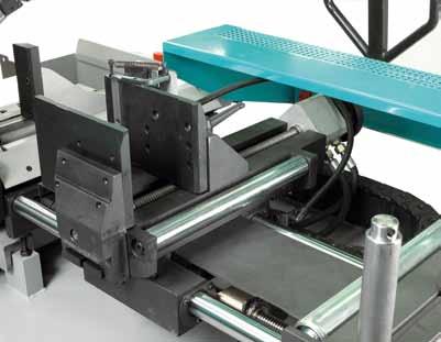 BS 400/60 AFI-E AUTOMATICA / AUTOMATIC PREMIUMline IT - La segatrice automatica idraulica a controllo elettronico per la produzione di serie di tubi, profilati, travi e barre di medie dimensioni per