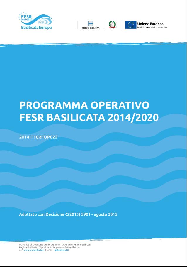 PO FESR 2014-20 E RN2000 BASILICATA Asse 5 6C