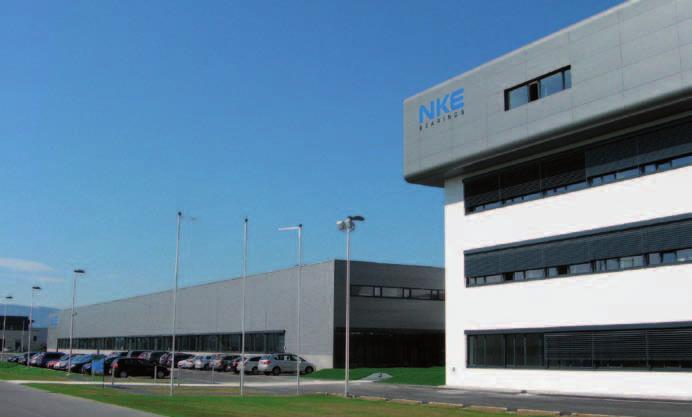 La sede centrale di NKE a Steyr, Austria Una gamma completa Cuscinetti standard Noi sviluppiamo, produciamo e distribuiamo cuscinetti volventi di alta qualità.