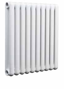 * L altezza del radiatore MOOD con piedino è maggiorata di 54 mm. rispetto all altezza indicata in tabella.