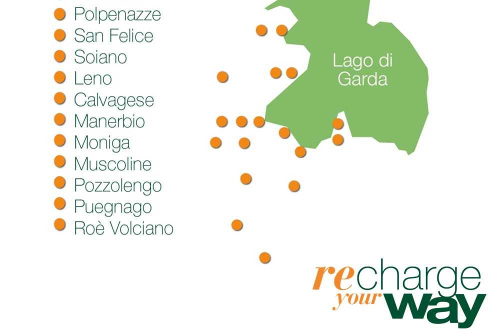 LE STAZIONI DI RICARICA 31 stazioni Normal Power 16 Complete: 2 prese di tipo 2 - da 7kW ciascuna 2 prese di tipo 3A - da 3,5kW ciascuna 15Semplici: 2 prese di