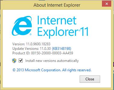 Pag: 5 di 9 Se Internet Explorer 11 non dovesse essere presente sarà necessario