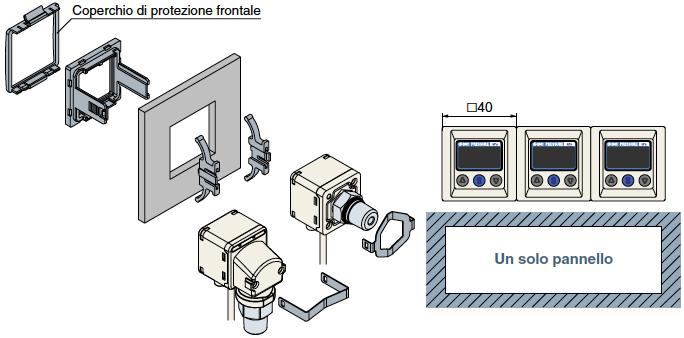 Impostazione del codice segrato In questo modo, solo il personale autorizzato ha la possibilità di utilizzare il pressostato quando è inserito il blocco tasti.