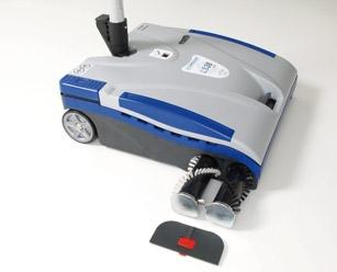 LS38 L-ion - LS38 Electric Mini spazzatrice aspirante multifunzione twin force per pavimenti e tappeti Ideale per ambienti misti: pavimenti / moquette Sistema Brevettato di raccolta meccanica +