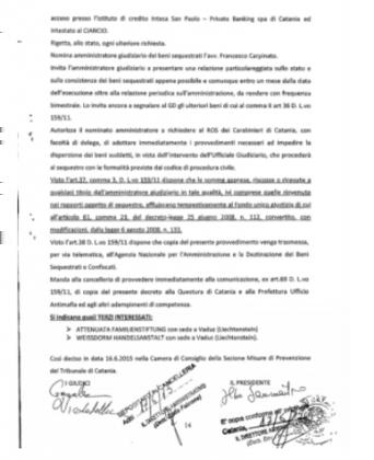 Nel corso delle udienza, la Procura aveva chiesto di svolgere il processo a porte aperte, ma la difesa di Ciancio si è opposta.