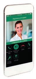 Touch screen Vivavoce Ampio altoparlante per le comunicazioni in vivavoce e le suonerie per le chiamate.