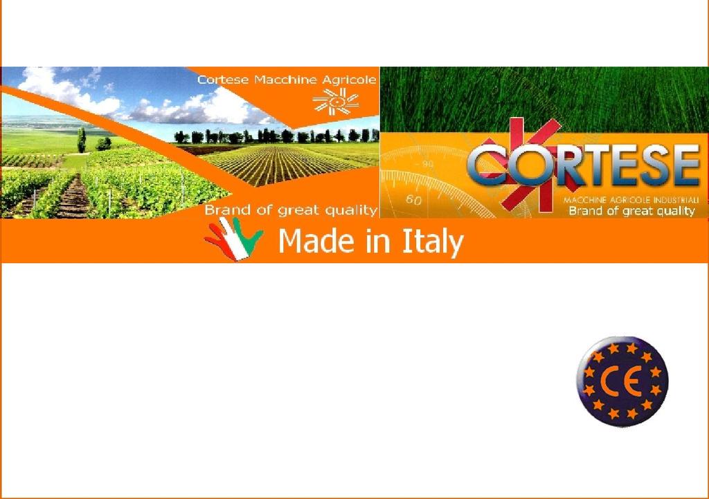 CORTESE MACCHINE AGRICOLE Belfiore - Verona - Italy