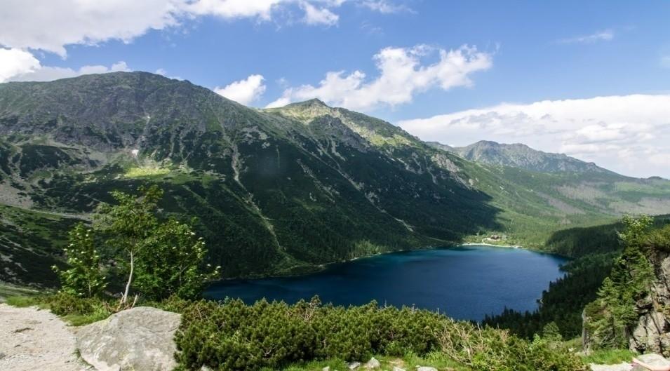 il lago era collegato al