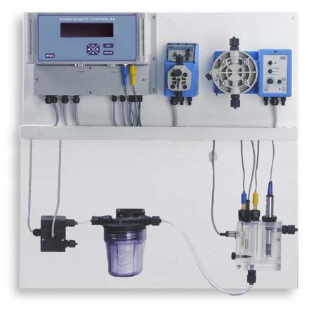 Sonda ETEPT Dimensioni 800x900 mm CCST.9,00 proporzionale del ph, del potenziale Redox e Cl (mg/l). 8. Strumento CCST. Pompa dosatrice Acido FIS 0.