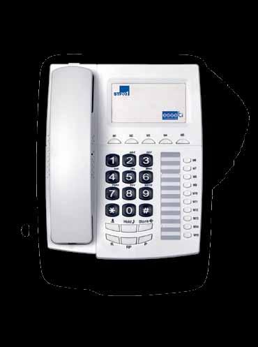 ST 201 Telefono standard ST 201 è il telefono standard dal design accattivante, con inclinazione regolabile ed installabile anche a parete.